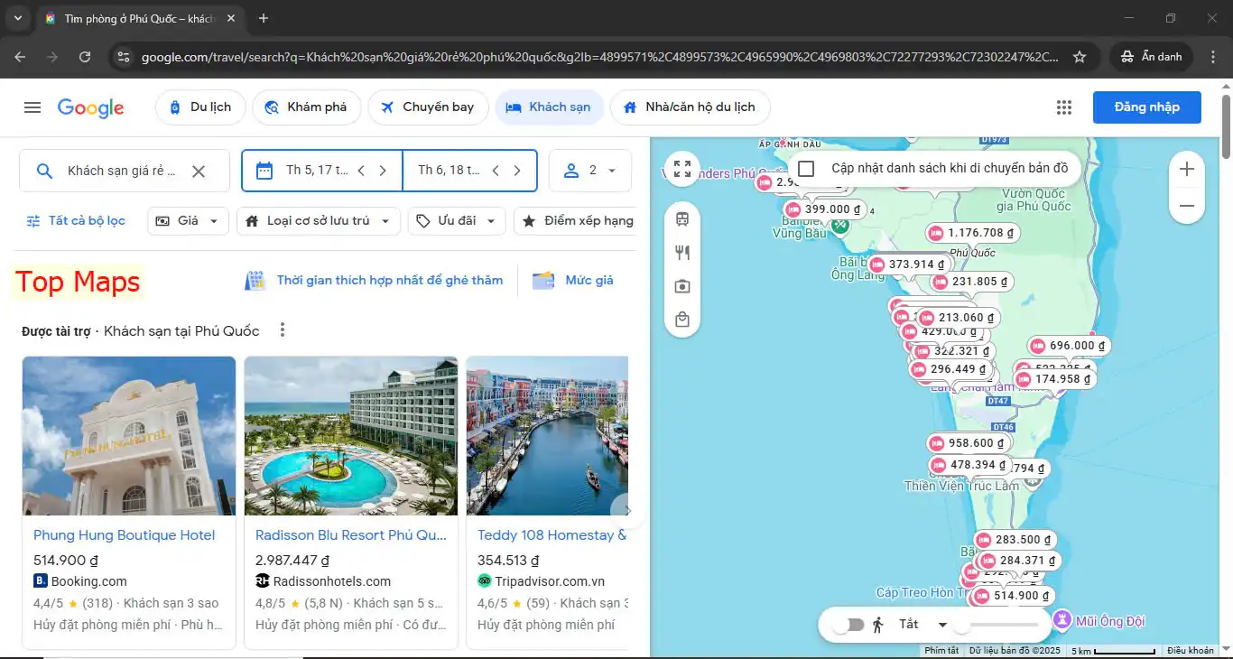 Vì sao cần Tạo Maps - SEO Maps lên Top 1 Google